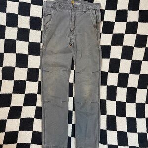 carhartt straight fit stretch canvas outdoor workwear size 30